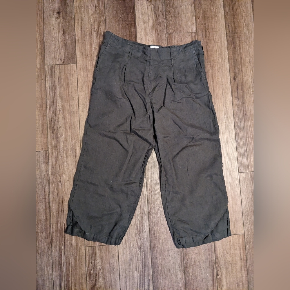100% linen Nicole Miller pants